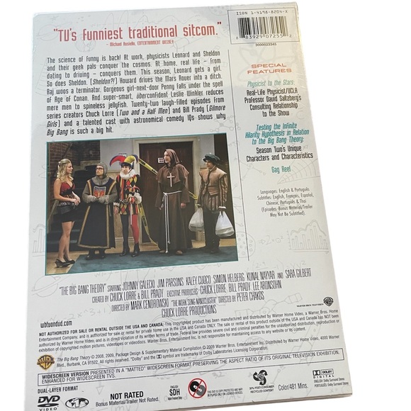 2/ $15 🔵 Big Bang Theory season 2 - Picture 2 of 2